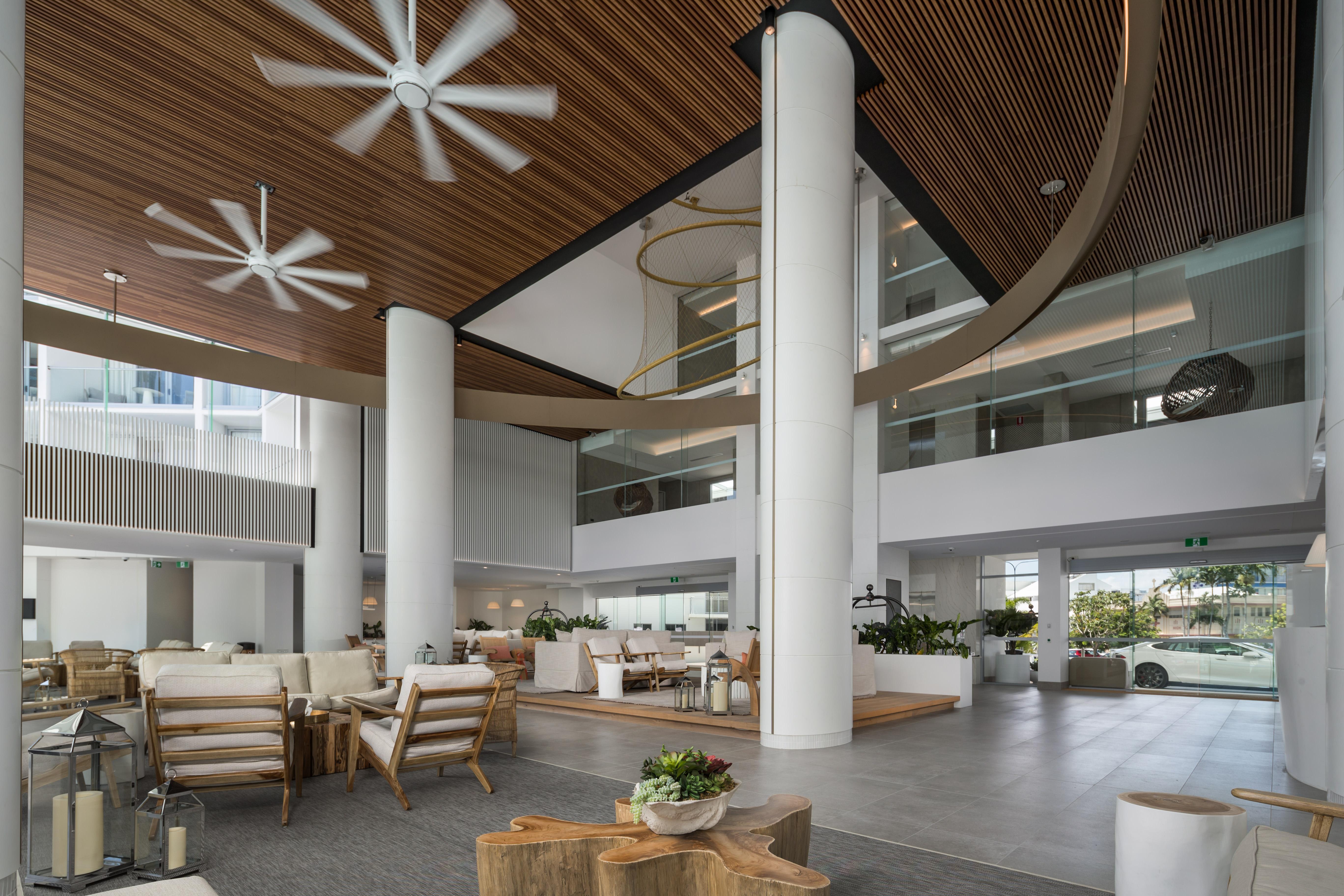 Готель Crystalbrook Riley Кернс Екстер'єр фото The lobby of the new hospital